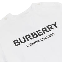 T-shirt bébé en coton avec logo - White