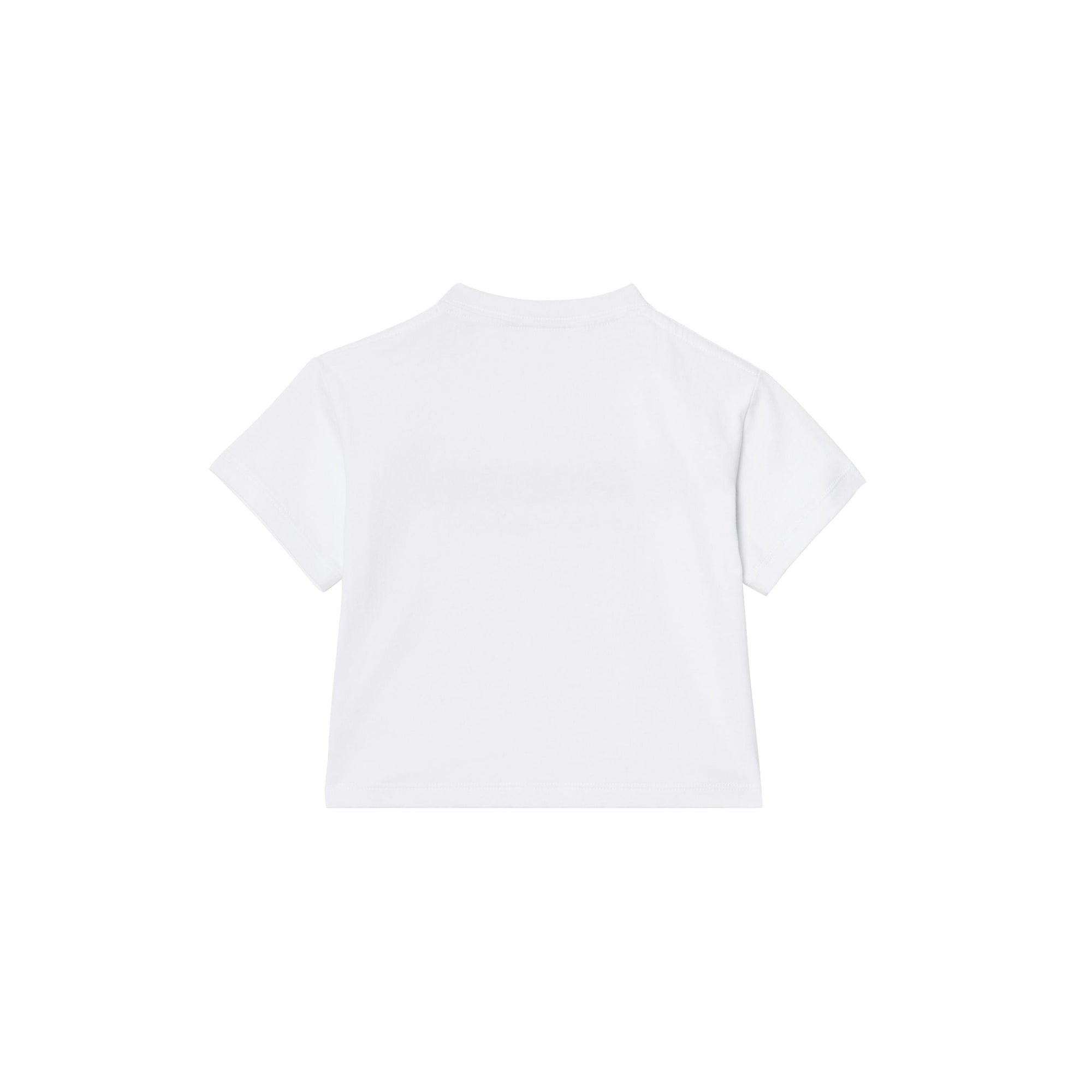 T-shirt en coton à logo - White