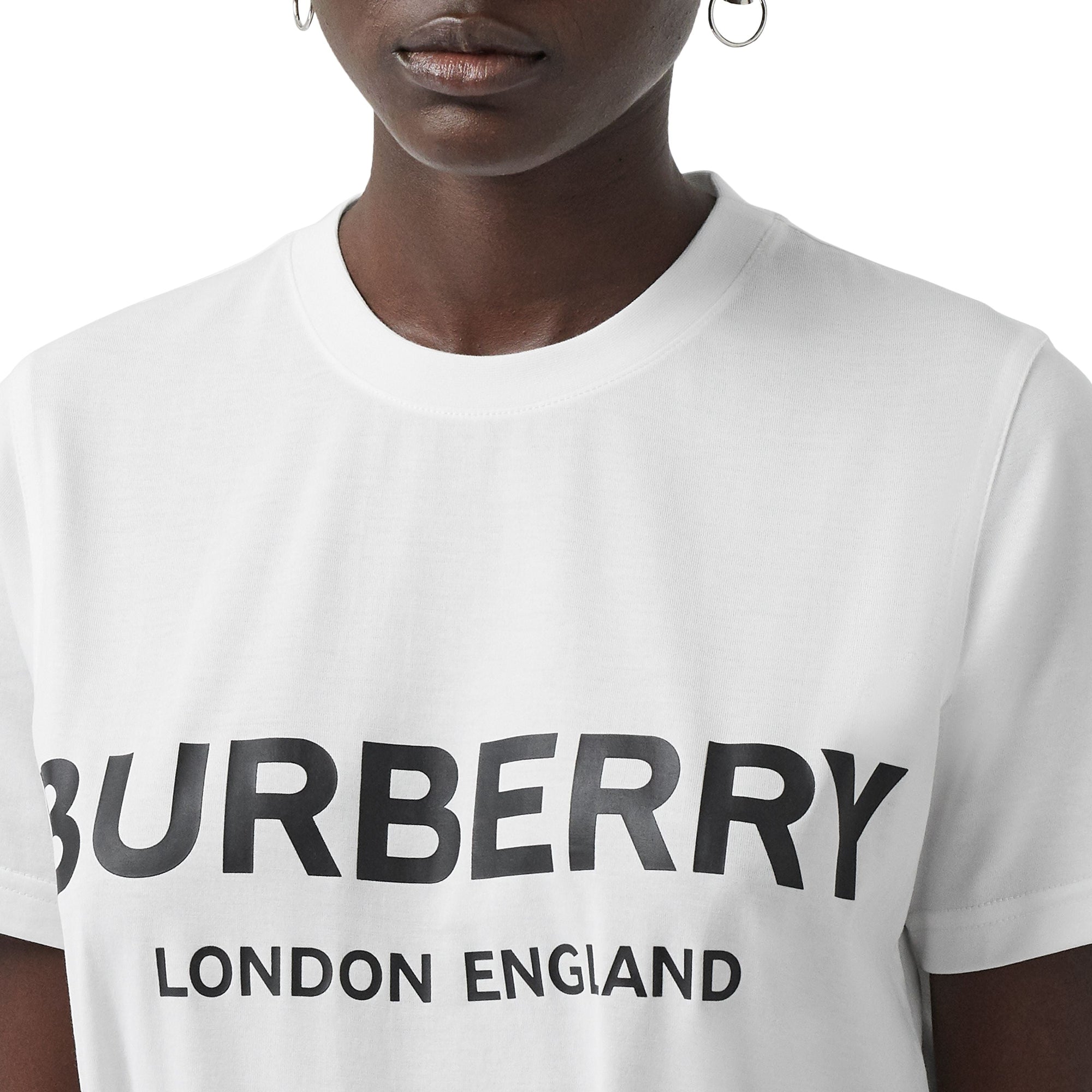 T-shirt à logo revisité - White