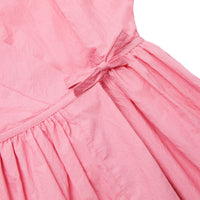 Robe portefeuille en coton mélangé - Bright Rose
