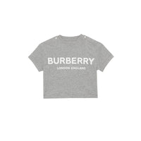 T-shirt bébé en coton avec logo - Grey Melange