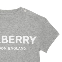 T-shirt bébé en coton avec logo - Grey Melange
