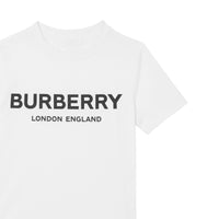 T-shirt enfant en coton avec logo - White
