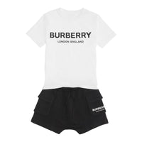 T-shirt enfant en coton avec logo - White