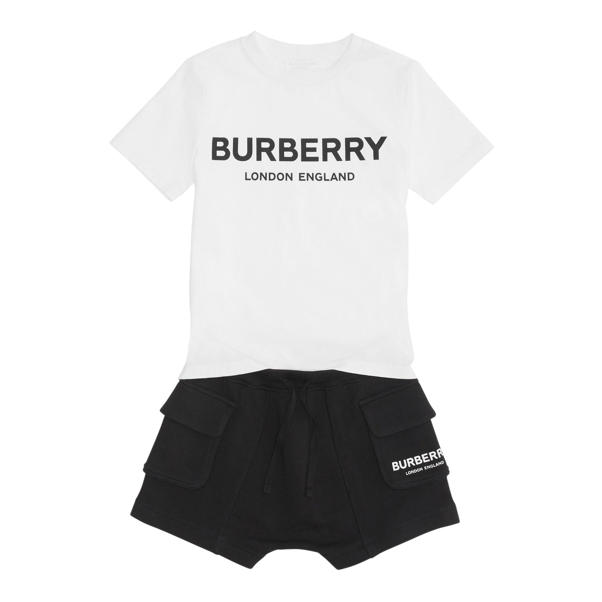 T-shirt enfant en coton avec logo - White