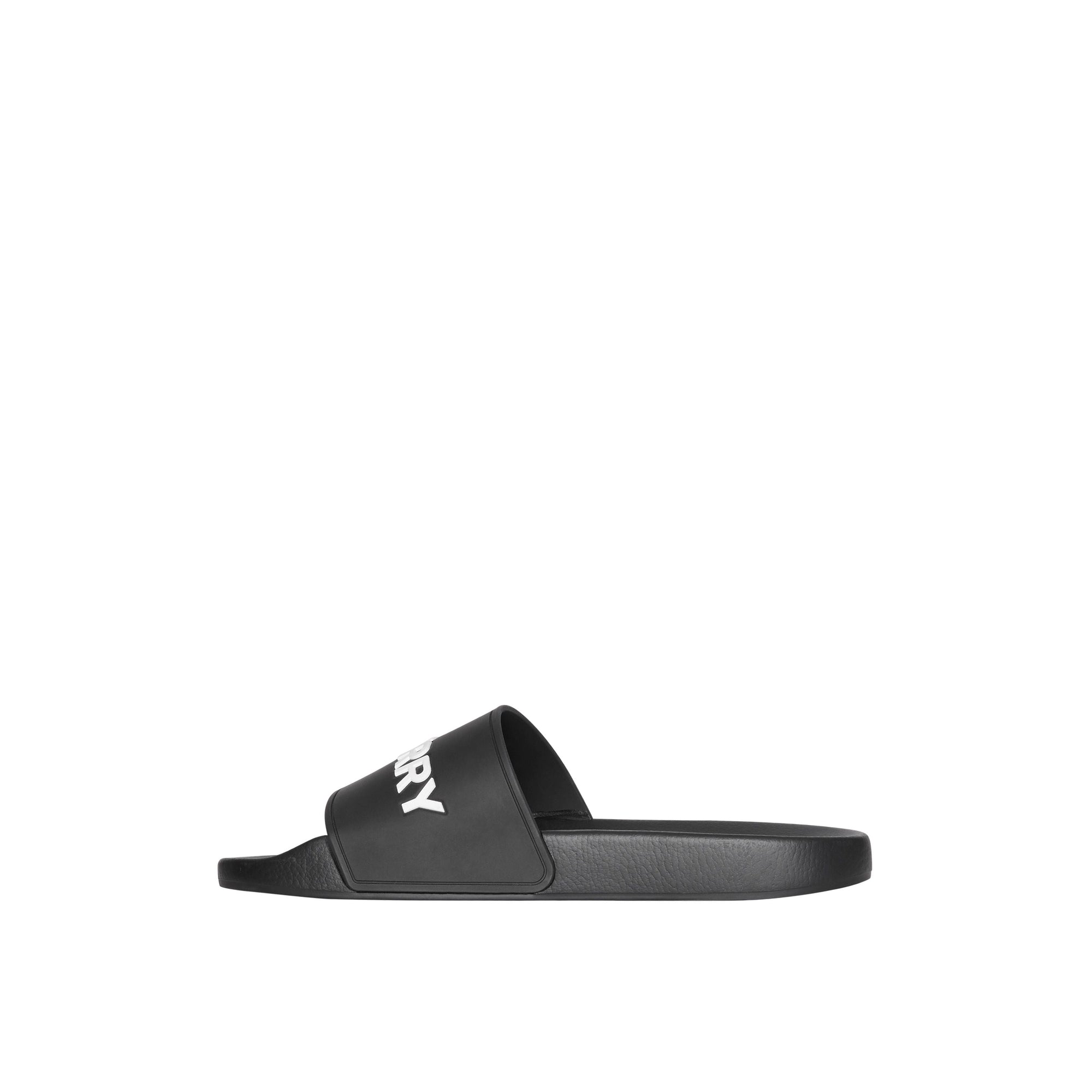Claquettes Kingdom - Black & Optic White