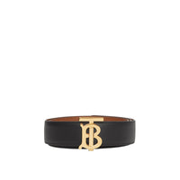 Ceinture réversible en cuir - Black & Malt Brown