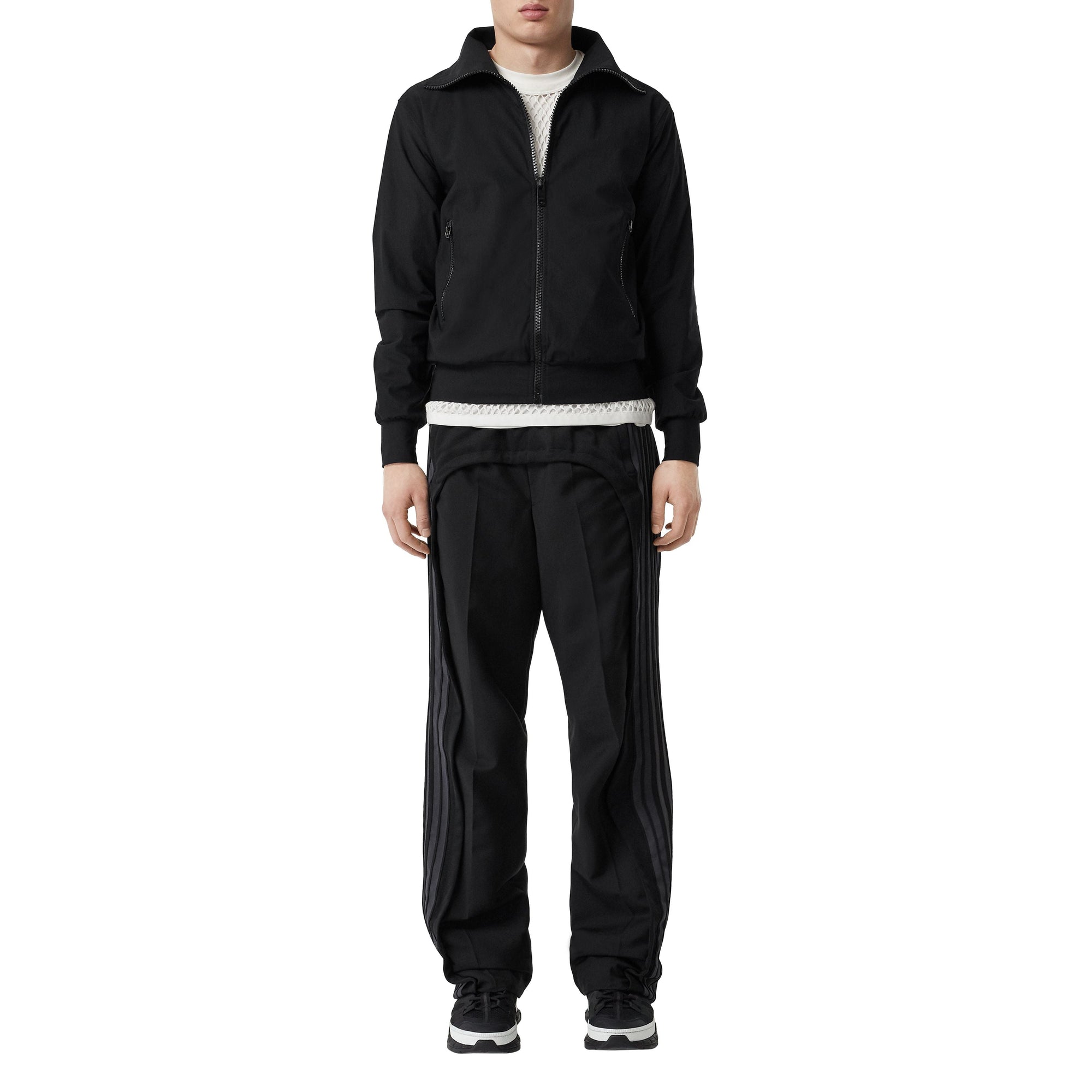 Veste de survêtement à col entonnoir - Black
