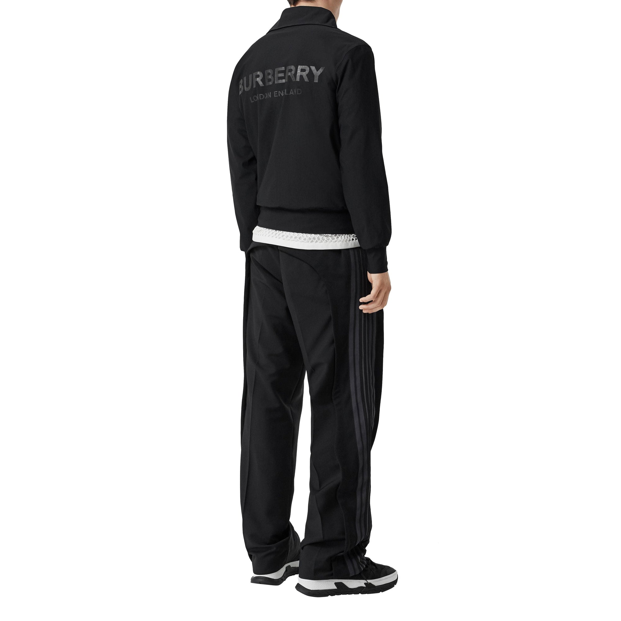 Veste de survêtement à col entonnoir - Black
