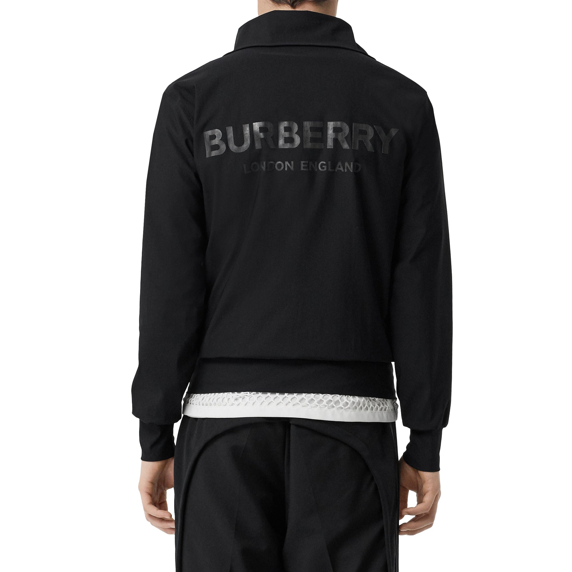 Veste de survêtement à col entonnoir - Black