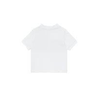 Polo pour bébé en coton Vintage Check - White
