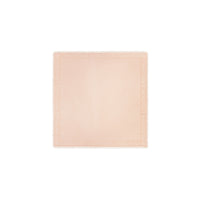 Grand carré de soie et laine en jacquard - Rose Beige
