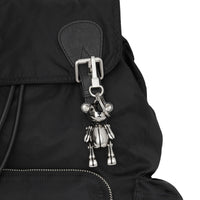 Bijou Thomas bear plaqué palladium - Black & Silver