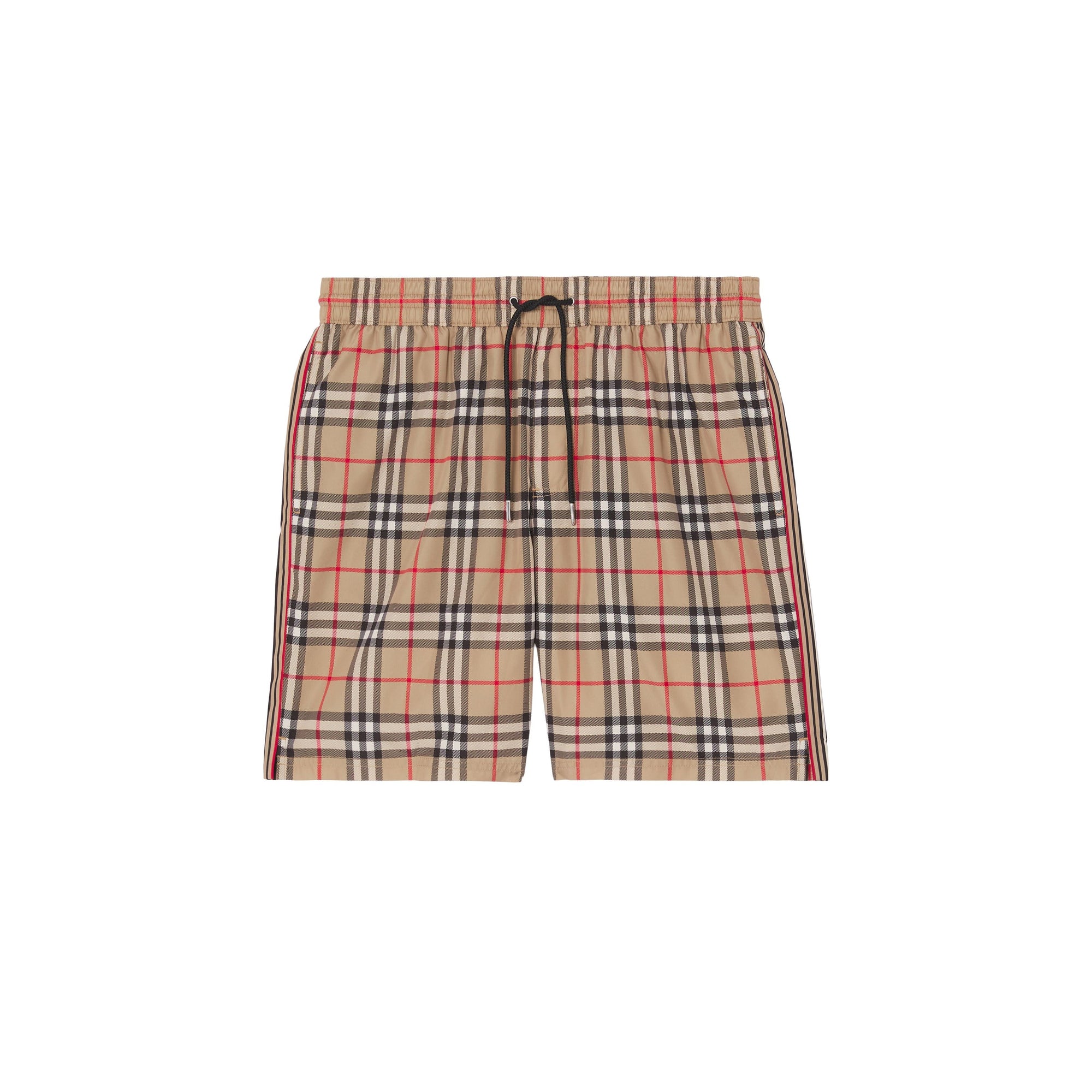Short de bain Vintage Check avec cordon de serrage - Archive Beige Check