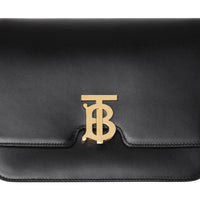 Sac TB moyen en cuir - Black
