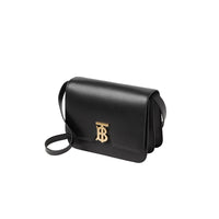Sac TB moyen en cuir - Black