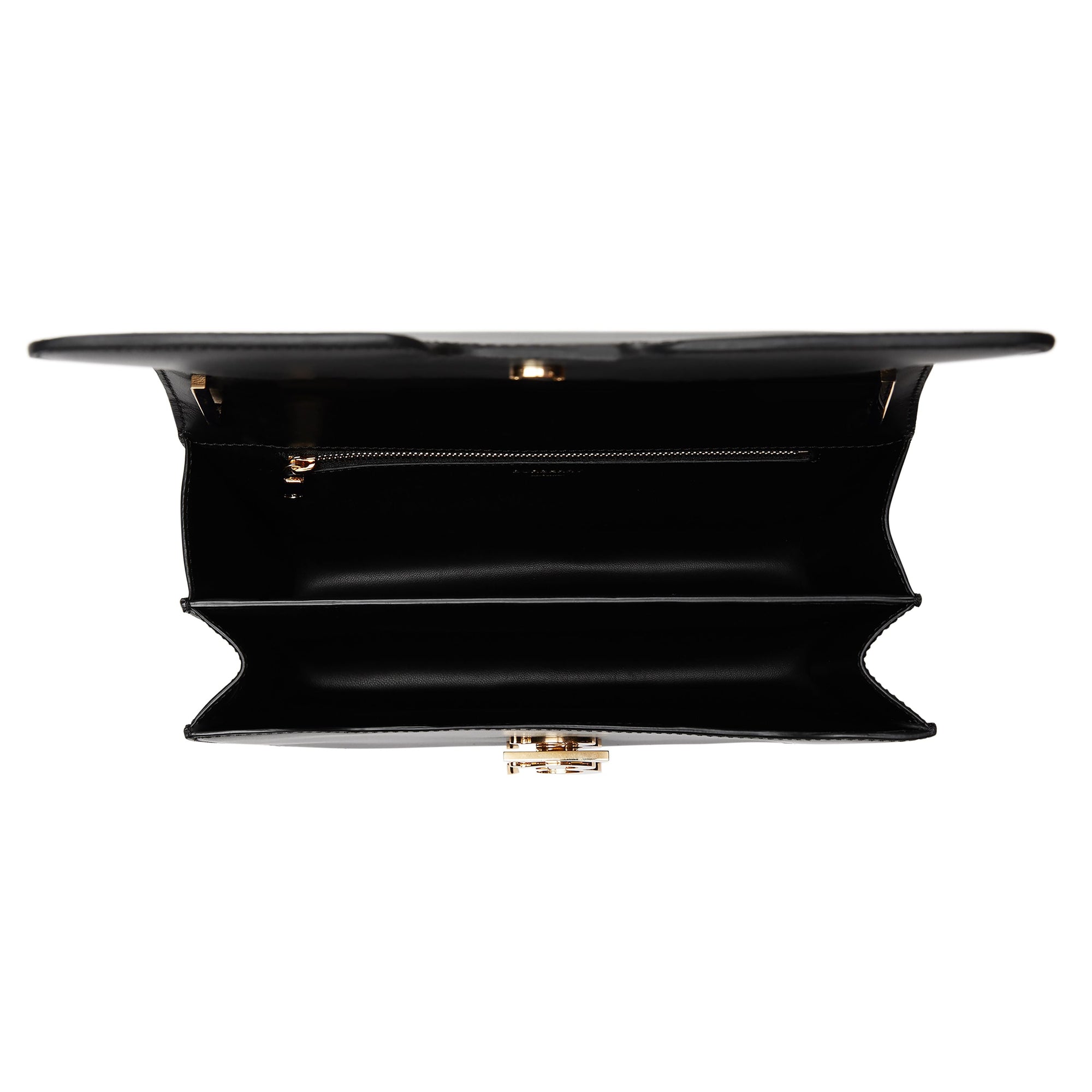 Sac TB moyen en cuir - Black