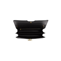 Sac TB moyen en cuir Monogram - Black