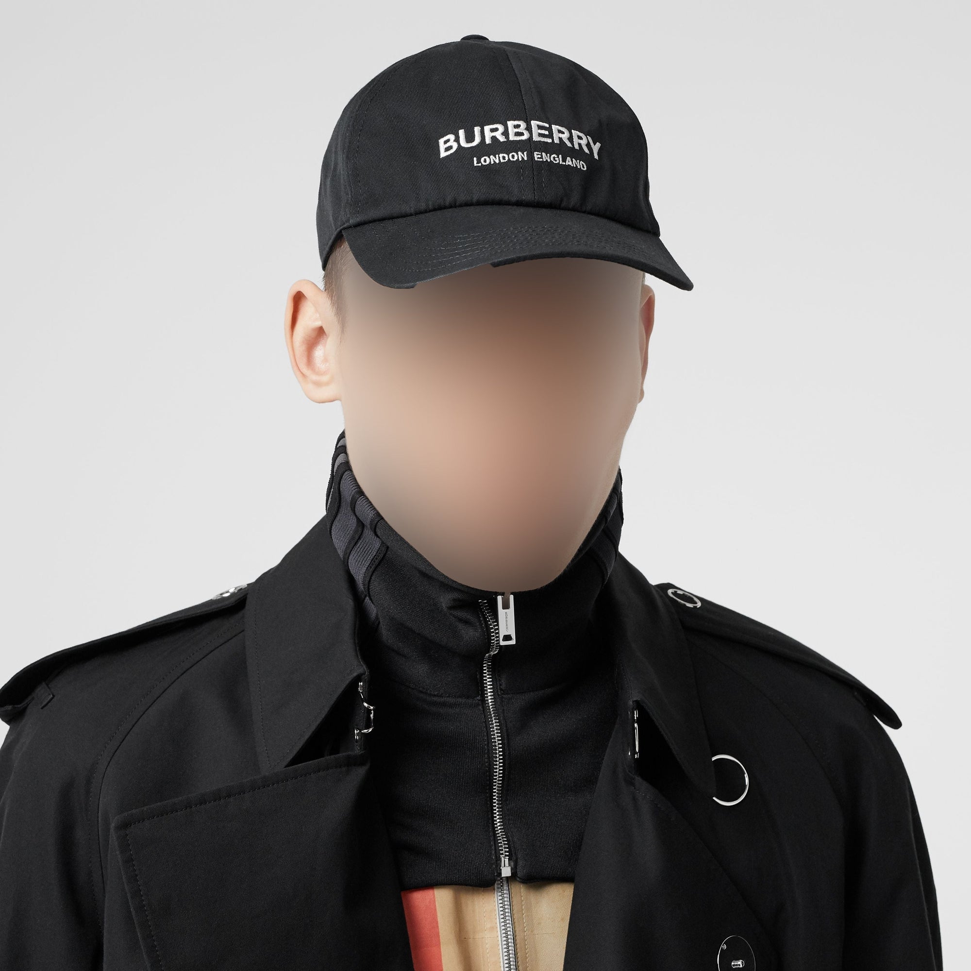Casquette à logo brodé - Black