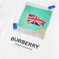 T-shirt à imprimé Union Jack - White