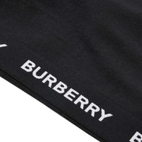 Legging en coton stretch avec logo - Black