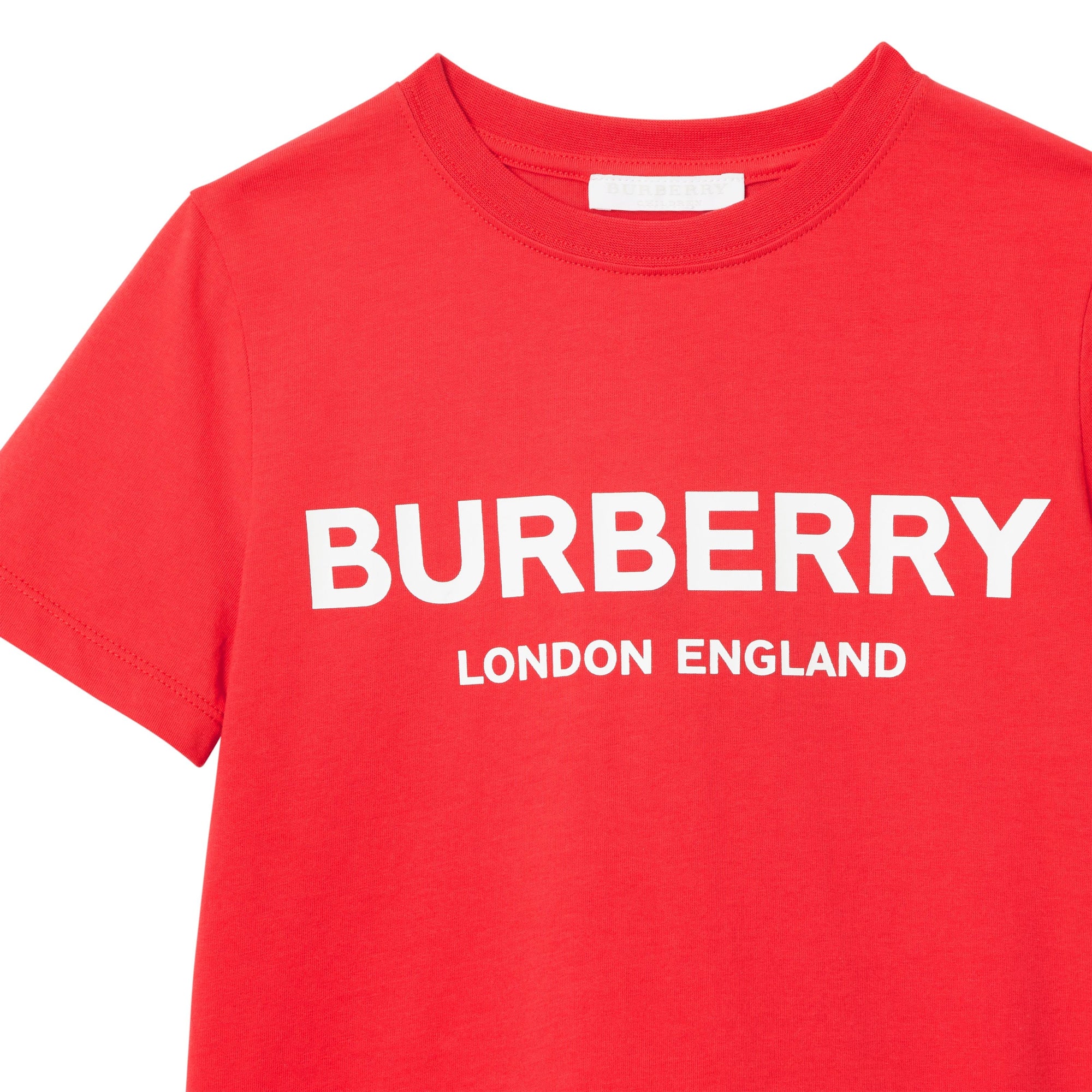 T-shirt enfant en coton avec logo - Bright Red