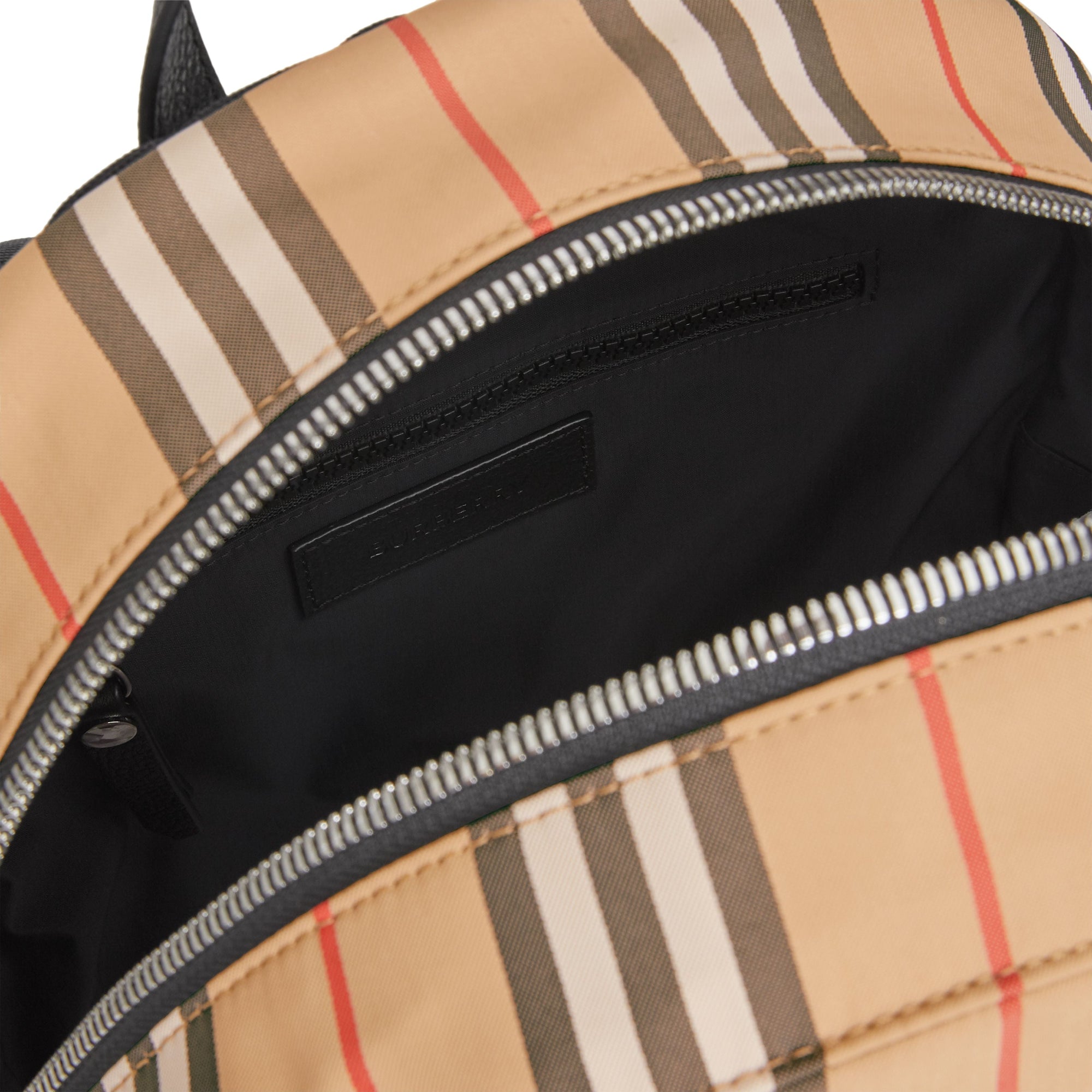 Sac à dos à rayures iconiques - Archive Beige