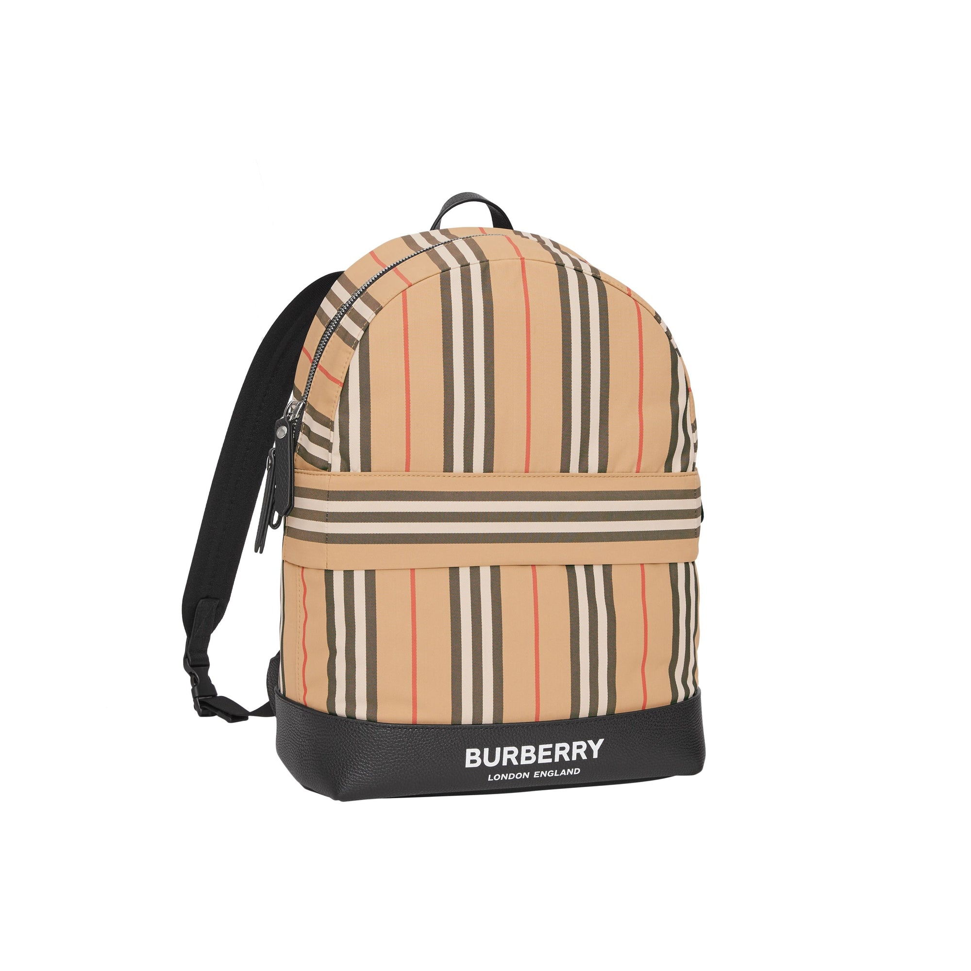 Sac à dos à rayures iconiques - Archive Beige