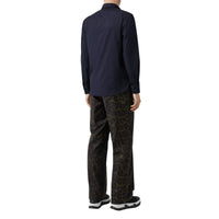 Chemise extensible Monogram - Navy