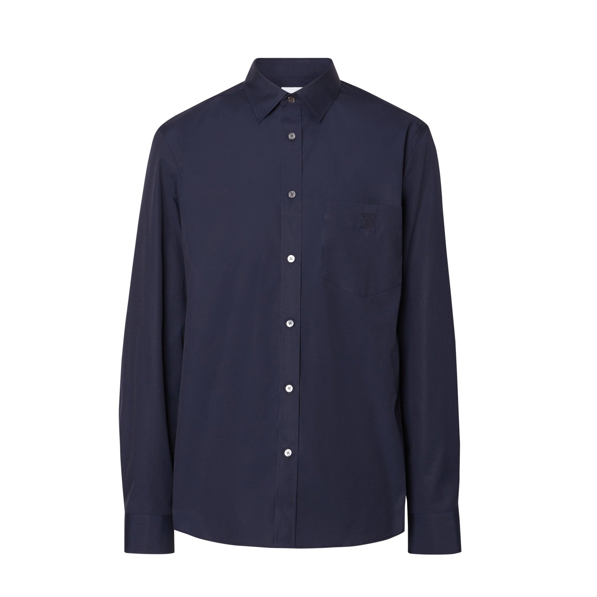 Chemise extensible Monogram - Navy