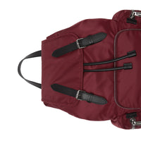 Sac The Rucksack moyen avec logo - Burgundy