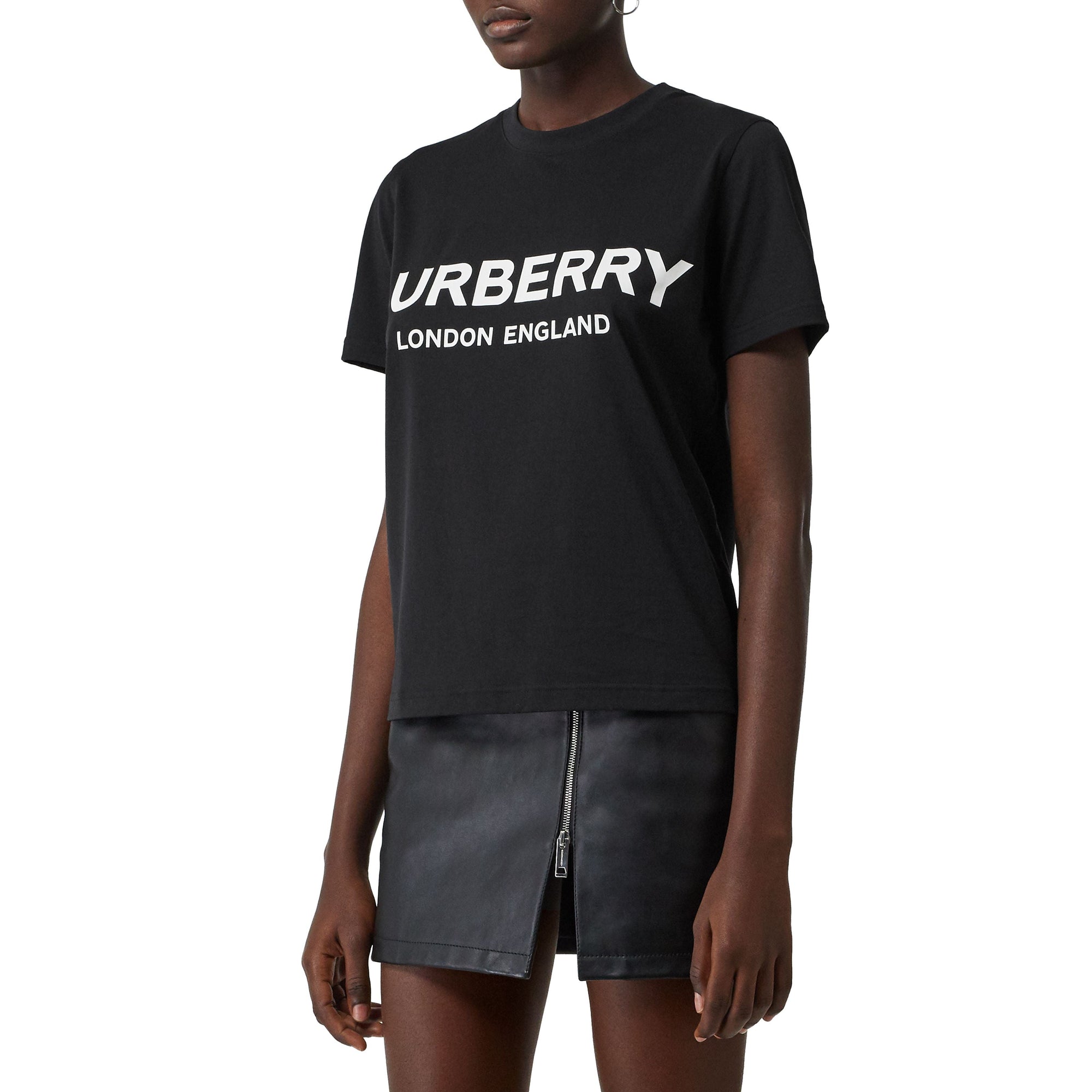 T-shirt à logo revisité - Black
