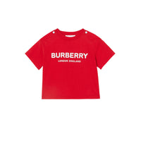 T-shirt bébé en coton avec logo - Bright Red