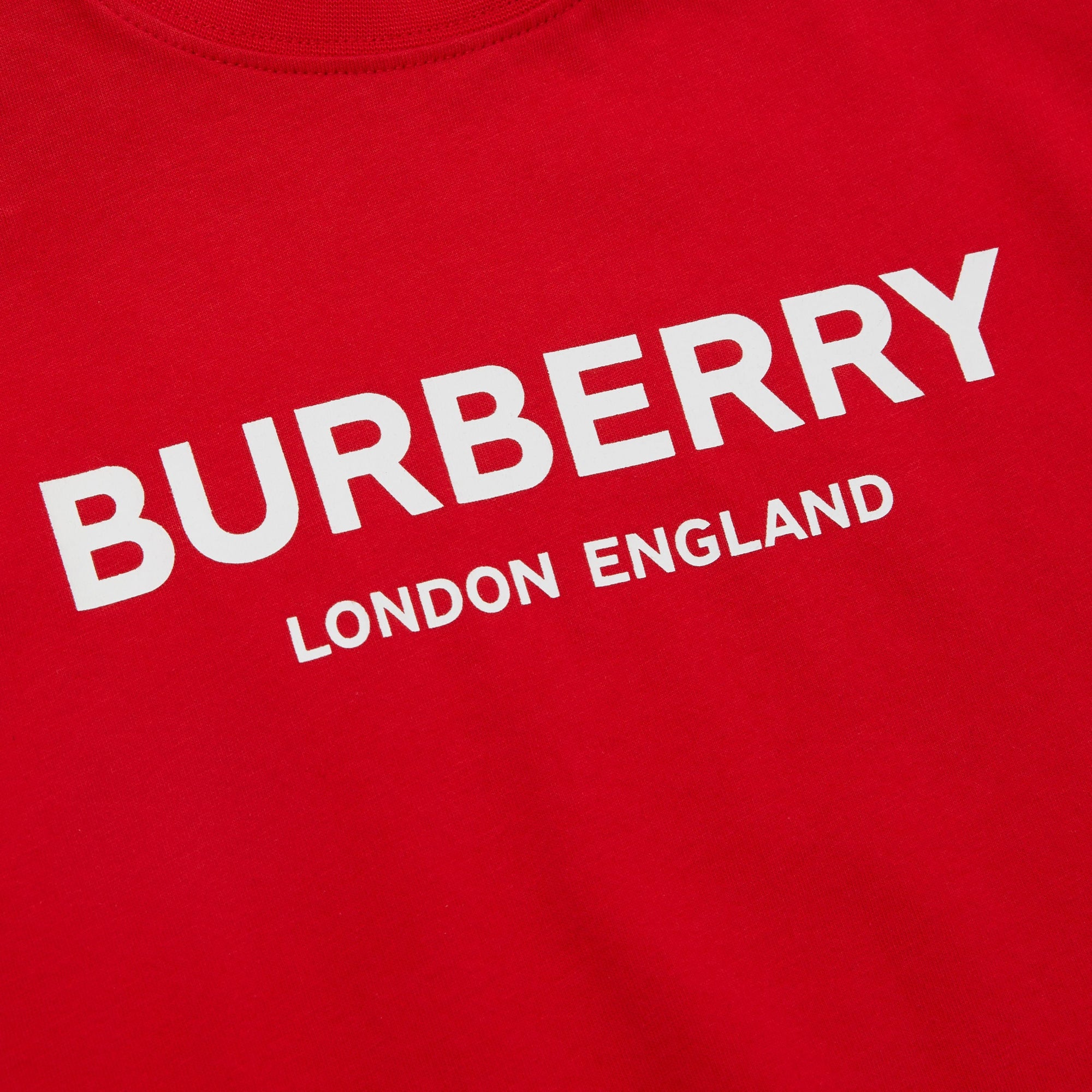 T-shirt bébé en coton avec logo - Bright Red
