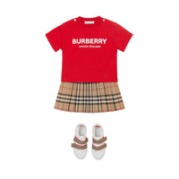 T-shirt bébé en coton avec logo - Bright Red