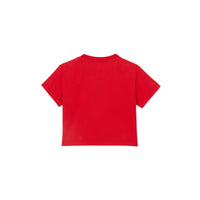 T-shirt bébé en coton avec logo - Bright Red