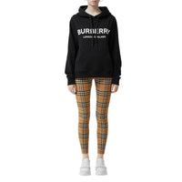 Legging à motif Vintage Check à logo - Antique Yellow Check