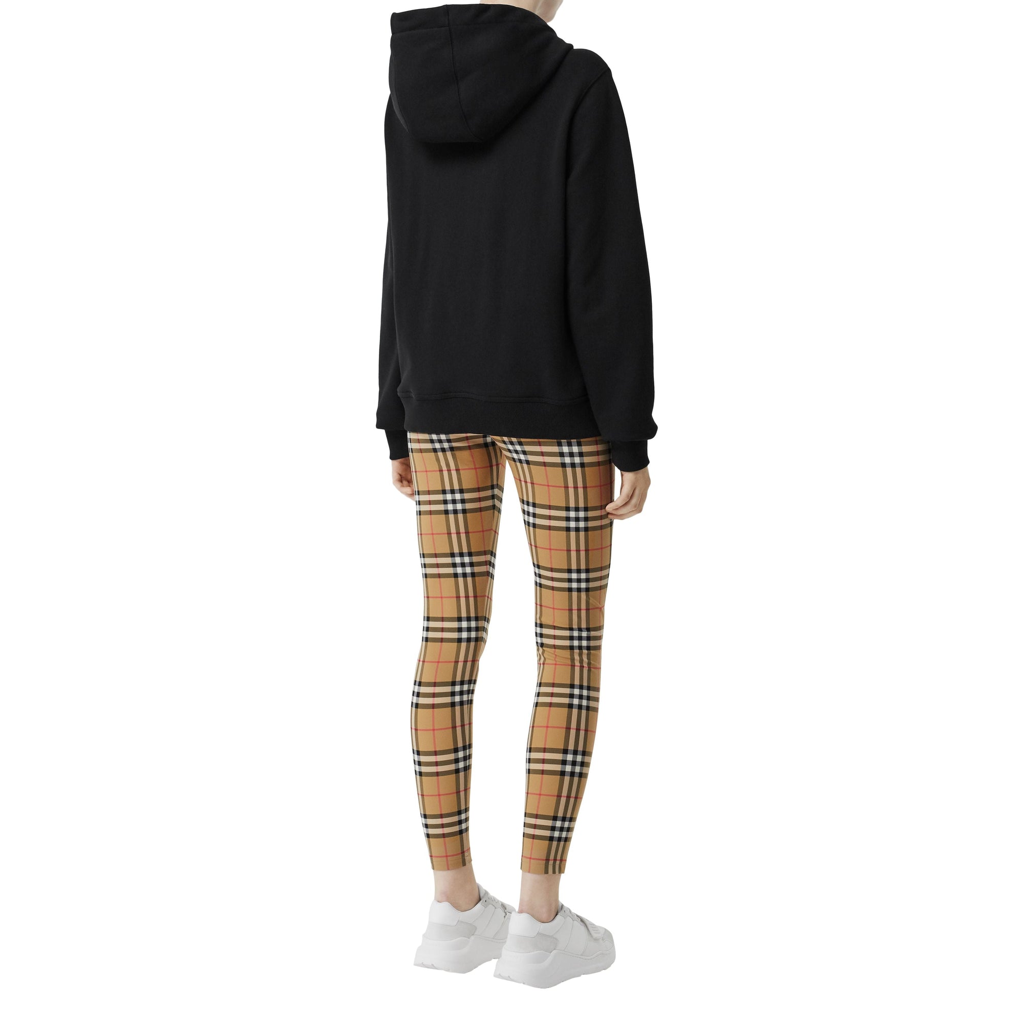 Legging à motif Vintage Check à logo - Antique Yellow Check