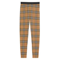 Legging à motif Vintage Check à logo - Antique Yellow Check