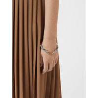 Manchette sabot plaquée or rose et palladium - Rose Gold & Palladium