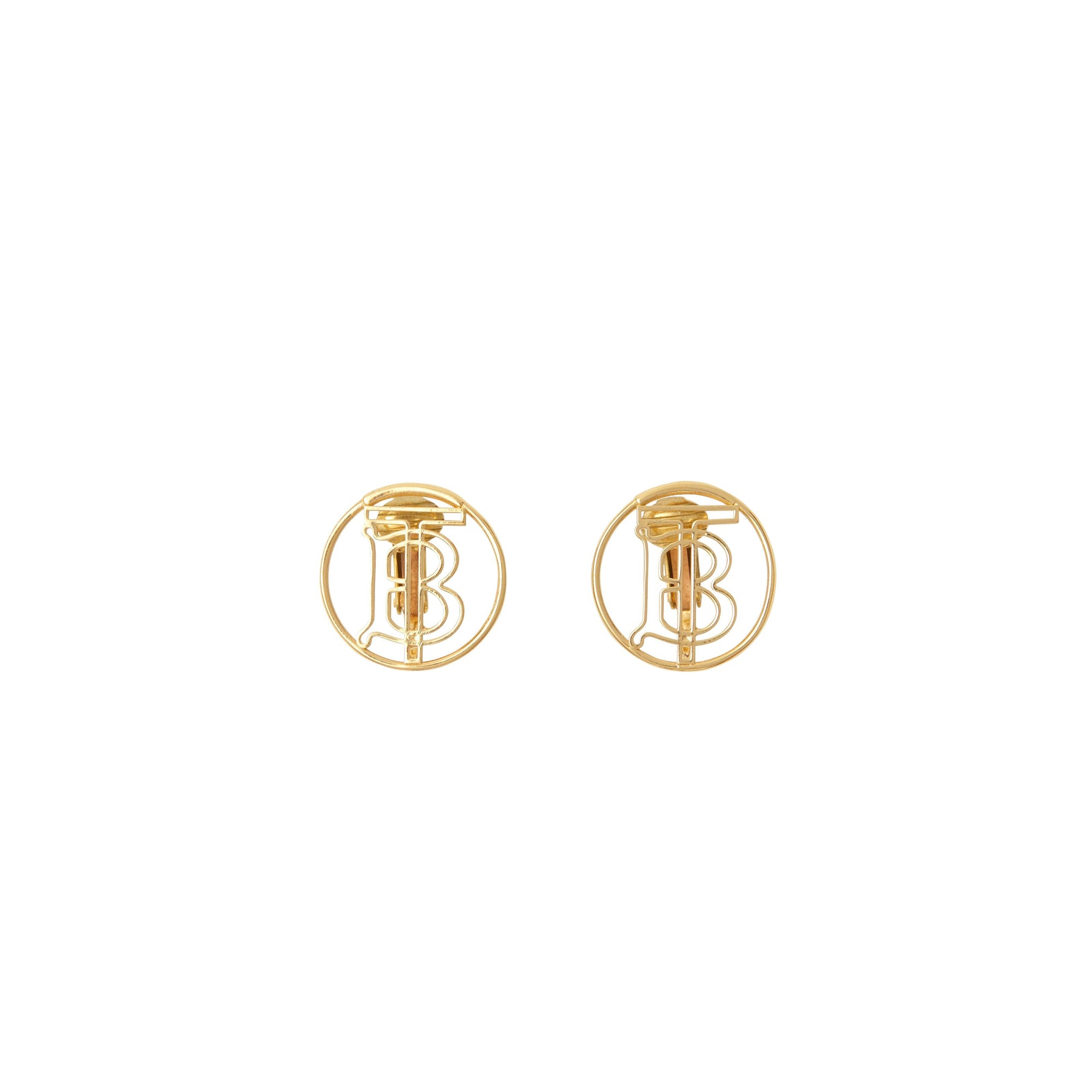 Boucles d'oreilles plaquées or à motif - Light Gold