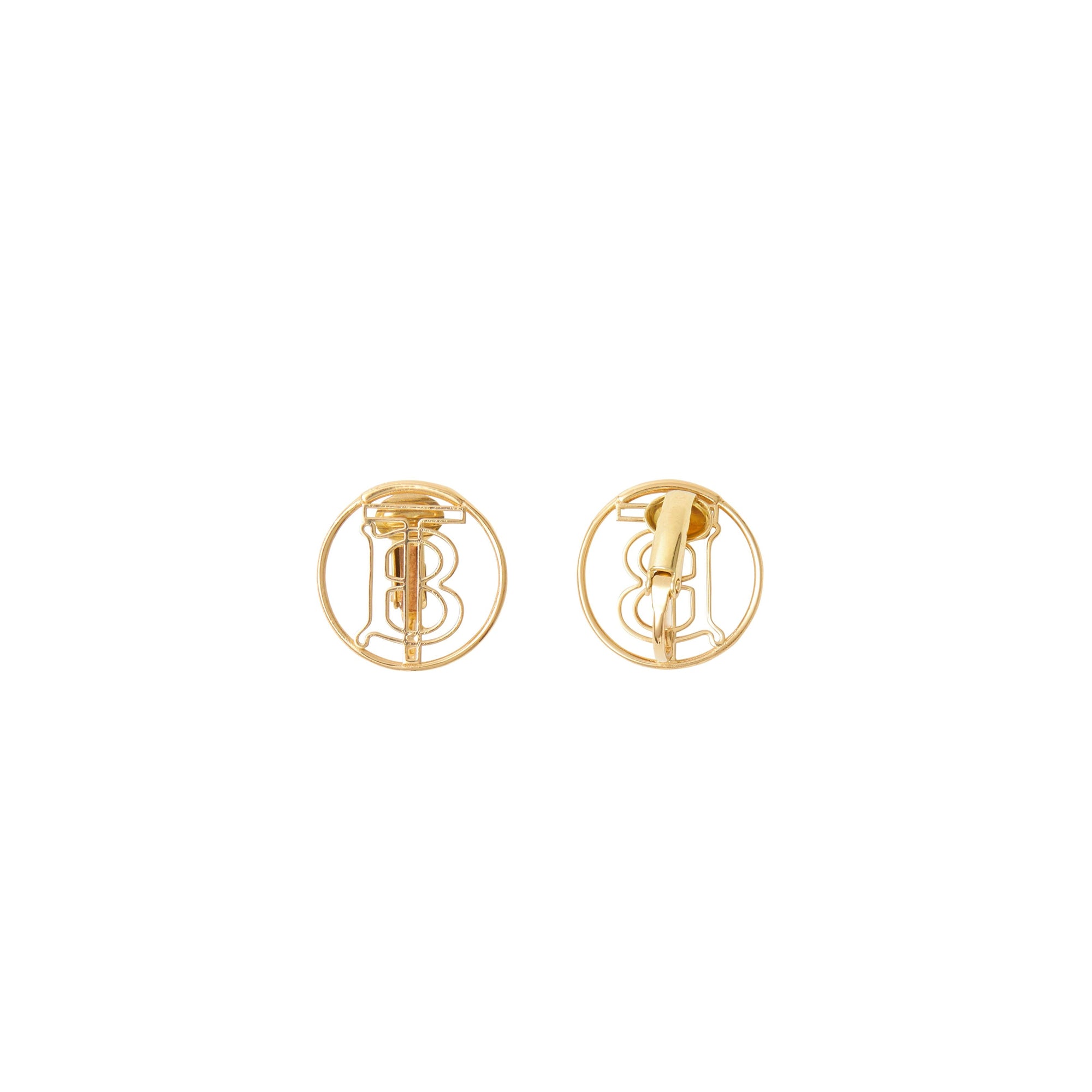 Boucles d'oreilles plaquées or à motif - Light Gold