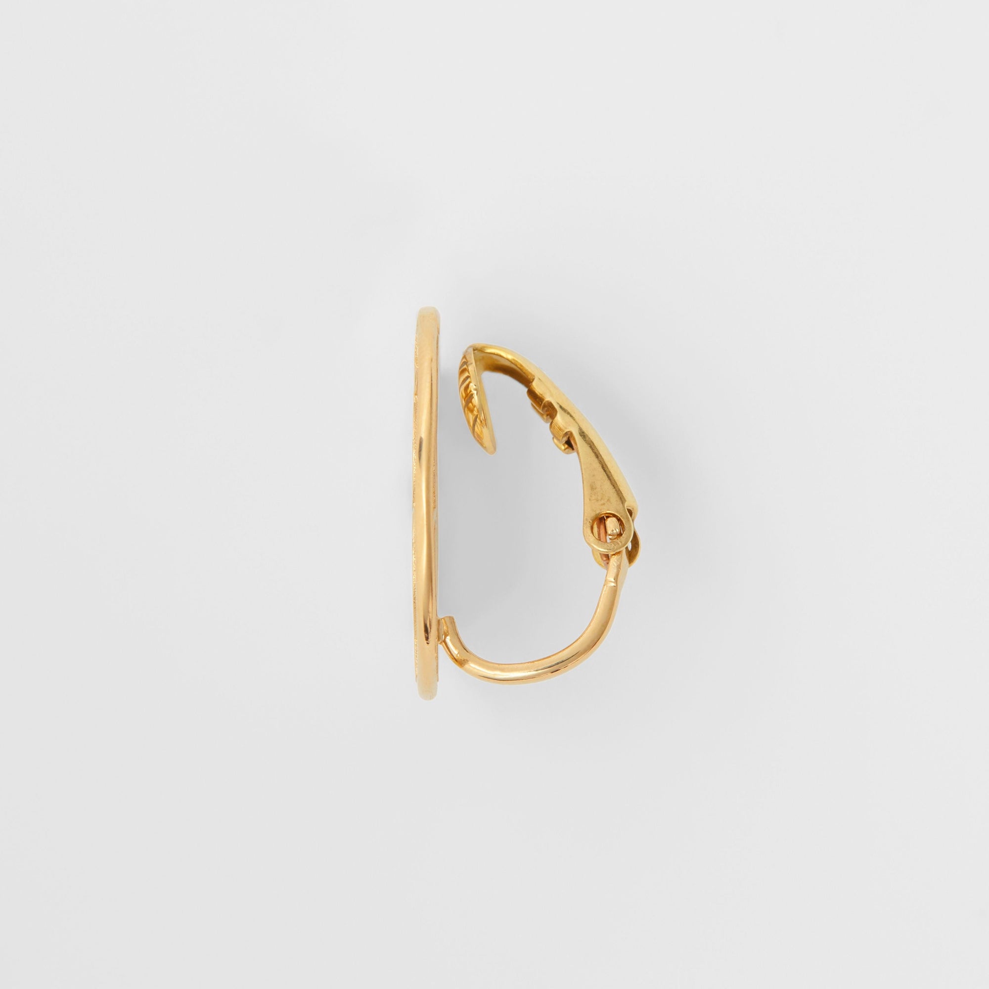 Boucles d'oreilles plaquées or à motif - Light Gold