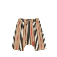 Pantalon en popeline de coton à rayures iconiques - Archive Beige