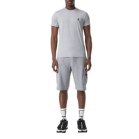 T-shirt classique monogramme - Pale Grey Melange