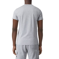 T-shirt classique monogramme - Pale Grey Melange