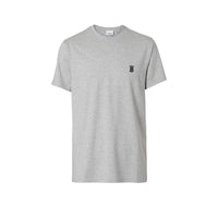 T-shirt classique monogramme - Pale Grey Melange
