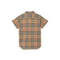 Chemise à manches courtes en coton Vintage Check - Archive Beige