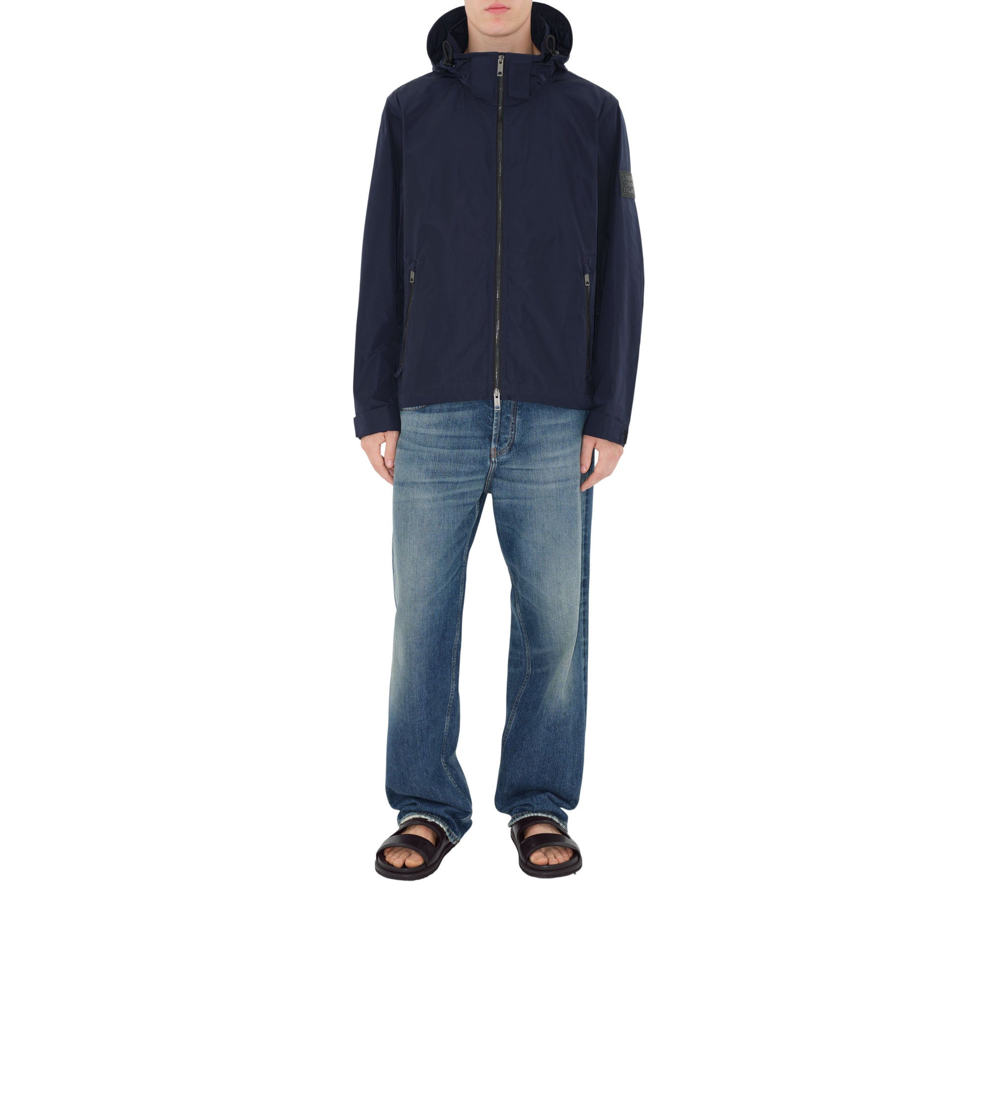 Veste à capuche repliable - Ink