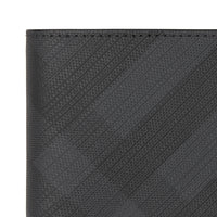 Portefeuille international à deux volets en cuir - Dark Charcoal